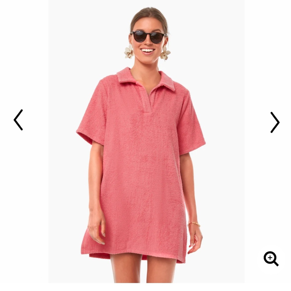 XL Pink Polo Terry Dress POMANDER PLACE